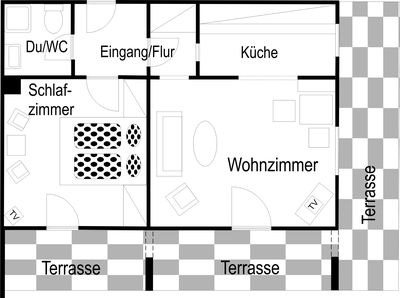 Grundriss Fewo Waxenstein